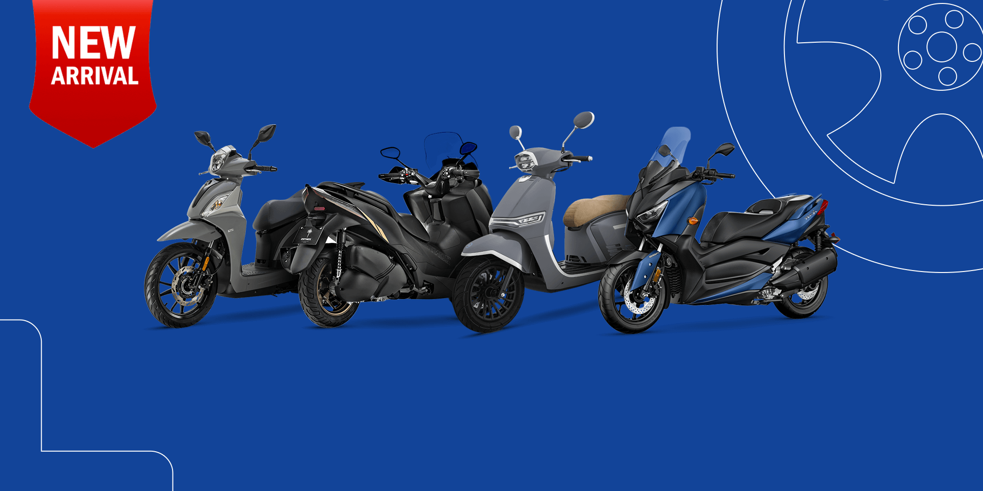 Duxee scooter rental fleet